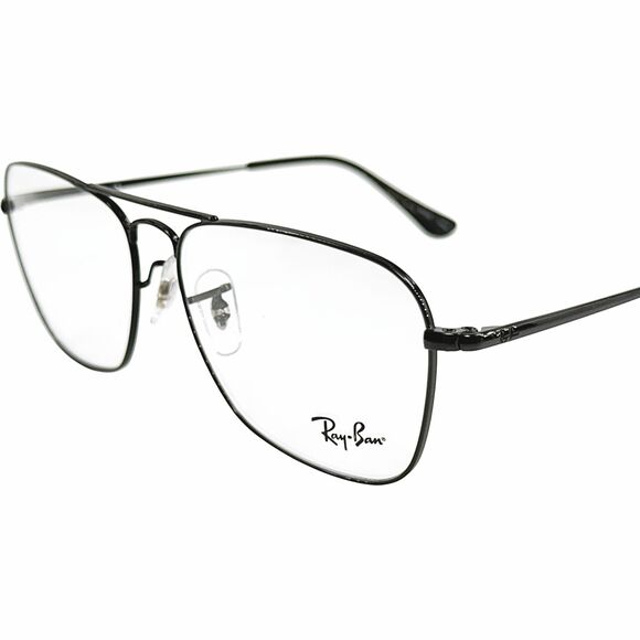 Ray Ban RB6536 Unisex Metal Eyeglass Frame 2509 Black 58-15 - Picture 2 of 5